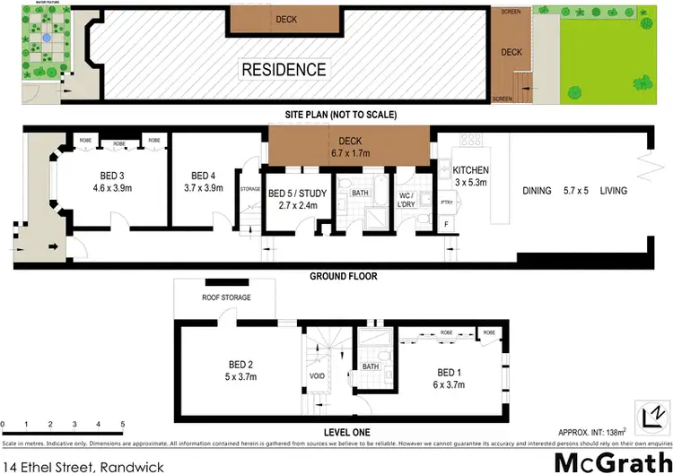 Floorplan of Homely house listing, 14 Ethel Street, Randwick NSW 2031