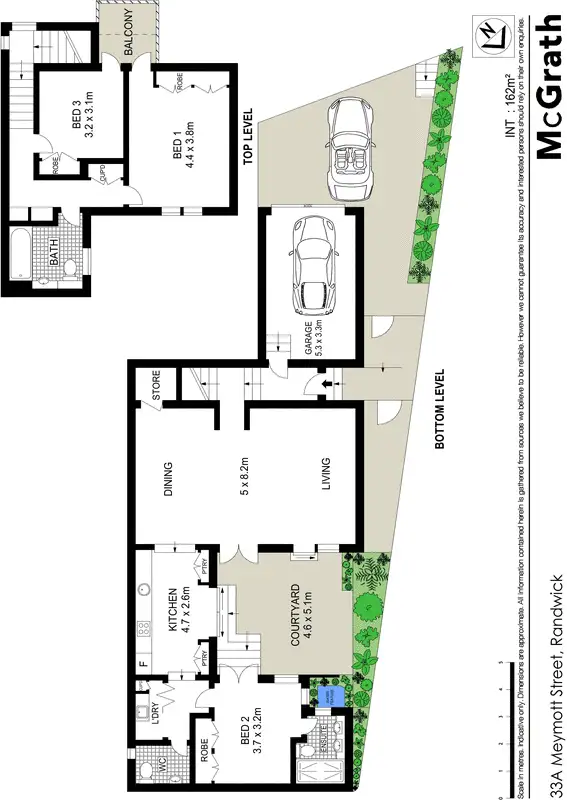 Floorplan of Homely house listing, 33A Meymott Street, Randwick NSW 2031