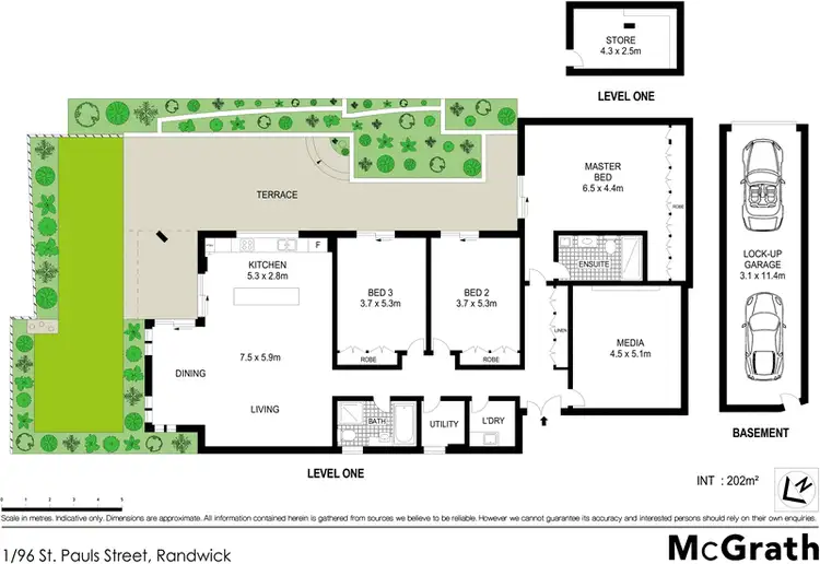 Floorplan of Homely apartment listing, 1/96 St Pauls Street, Randwick NSW 2031