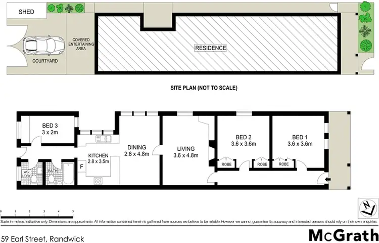 Floorplan of Homely house listing, 59 Earl Street, Randwick NSW 2031