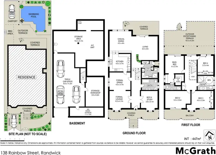 Floorplan of Homely house listing, 138 Rainbow Street, Randwick NSW 2031