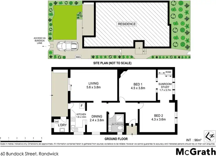 Floorplan of Homely house listing, 60 Bundock Street, Randwick NSW 2031