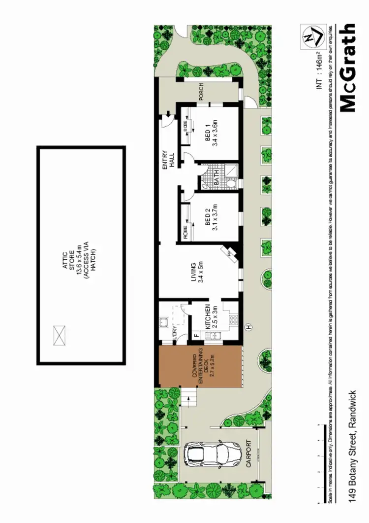 Floorplan of Homely house listing, 149 Botany Street, Randwick NSW 2031