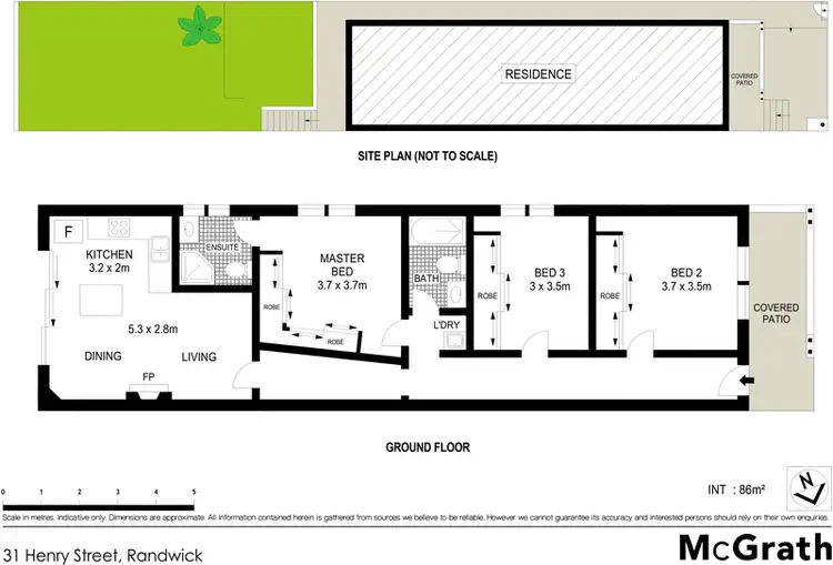 Floorplan of Homely house listing, 31 Henry Street, Randwick NSW 2031