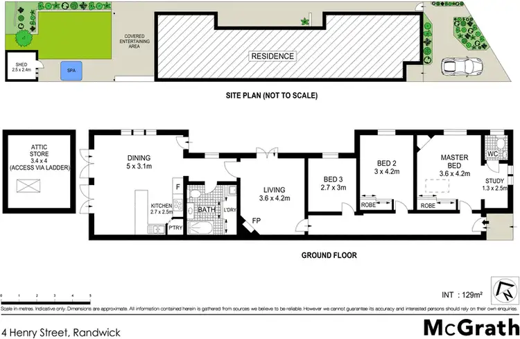 Floorplan of Homely house listing, 4 Henry Street, Randwick NSW 2031