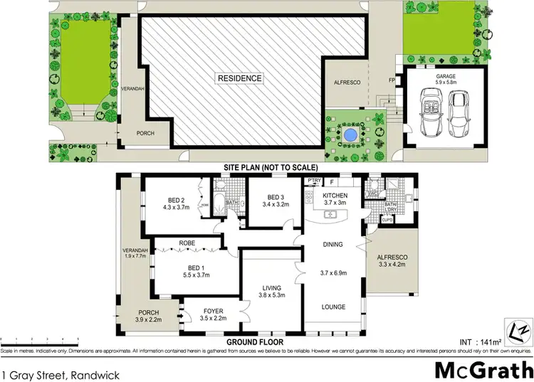Floorplan of Homely house listing, 1 Gray Street, Randwick NSW 2031