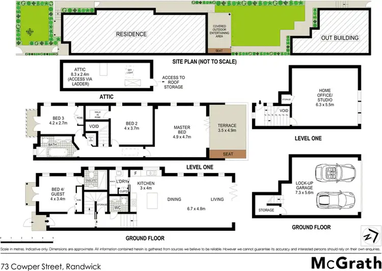 Floorplan of Homely house listing, 73 Cowper Street, Randwick NSW 2031