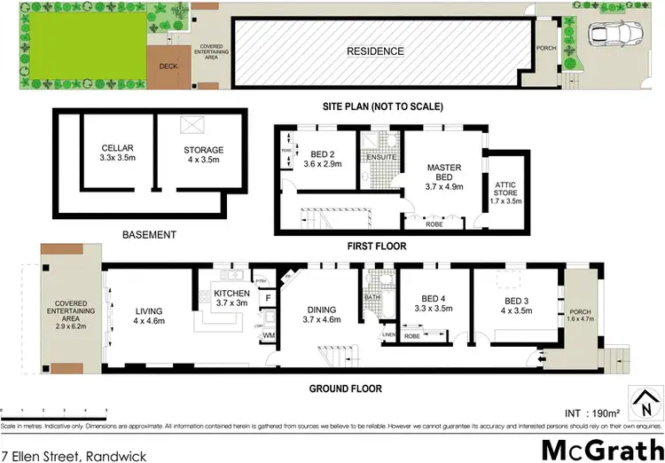 Floorplan of Homely house listing, 7 Ellen Street, Randwick NSW 2031