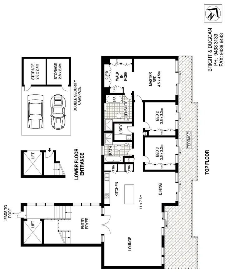Floorplan of Homely apartment listing, PENTHOUSE 2 Albert Street, Randwick NSW 2031