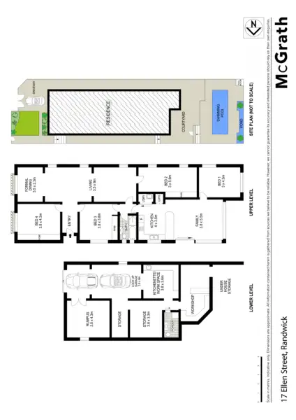 Floorplan of Homely house listing, 17 Ellen Street, Randwick NSW 2031