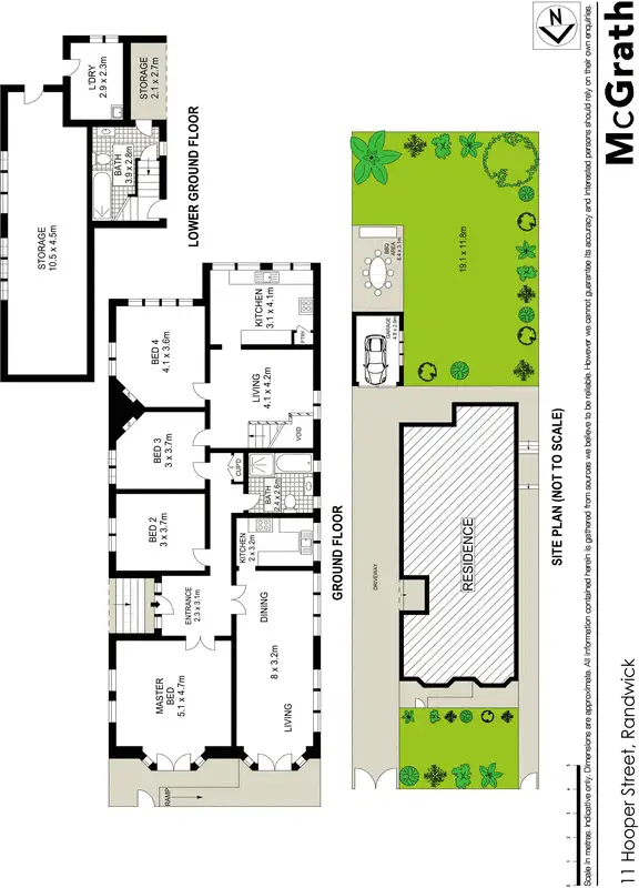 Floorplan of Homely house listing, 11 Hooper Street, Randwick NSW 2031