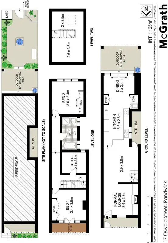 Floorplan of Homely house listing, 17 Oswald Street, Randwick NSW 2031
