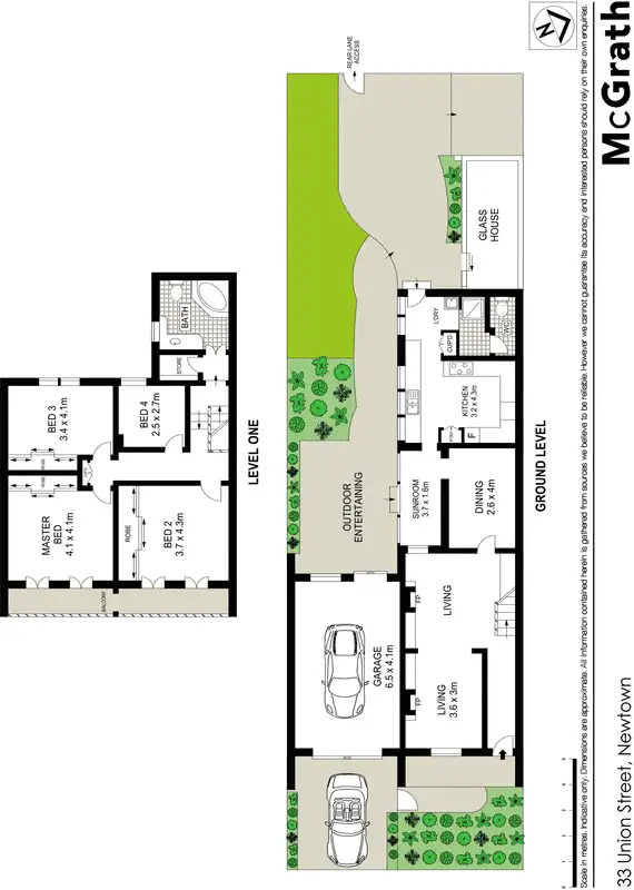 Floorplan of Homely house listing, 33 Union Street, Newtown NSW 2042