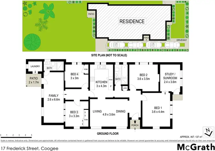Floorplan of Homely house listing, 17 Frederick Street, Coogee NSW 2034