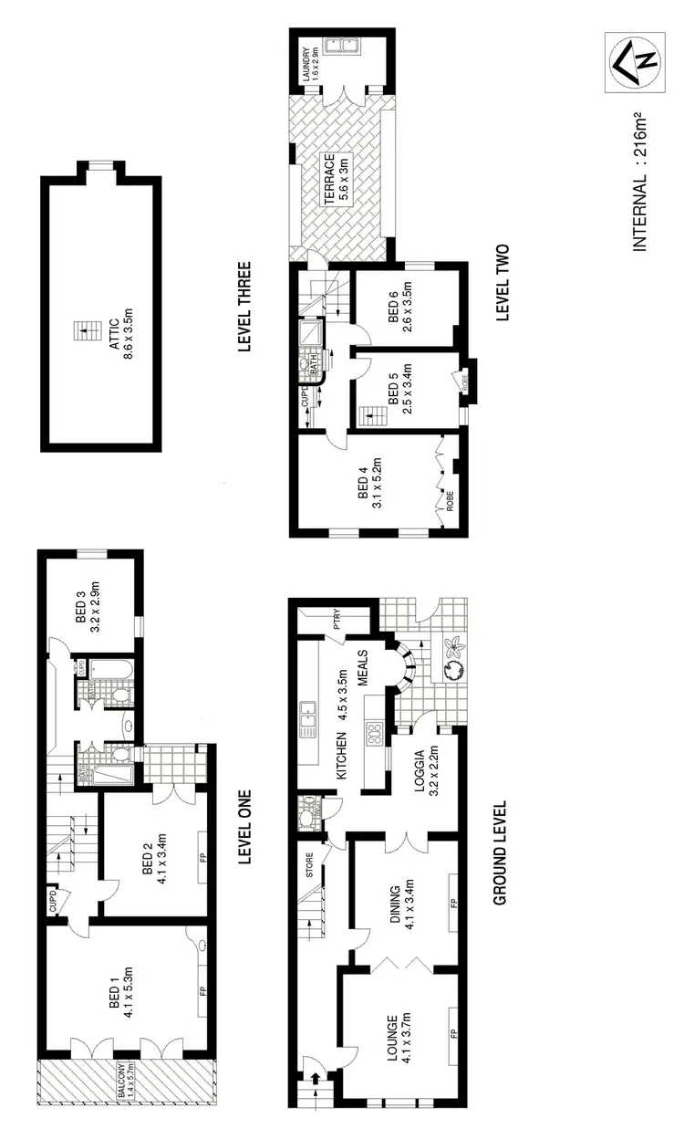 Floorplan of Homely house listing, 8 Thomson Street, Darlinghurst NSW 2010