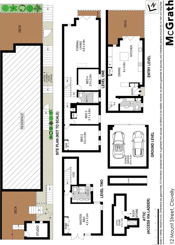 Floorplan of Homely house listing, 12A Mount Street, Coogee NSW 2034