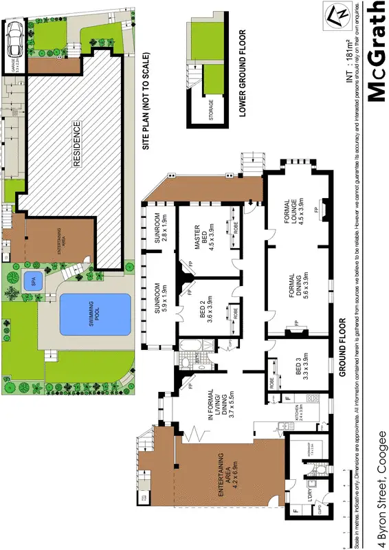 Floorplan of Homely house listing, 4 Byron Street, Coogee NSW 2034