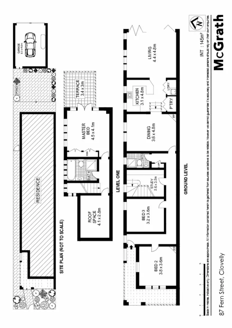 Floorplan of Homely house listing, 87 Fern Street, Clovelly NSW 2031