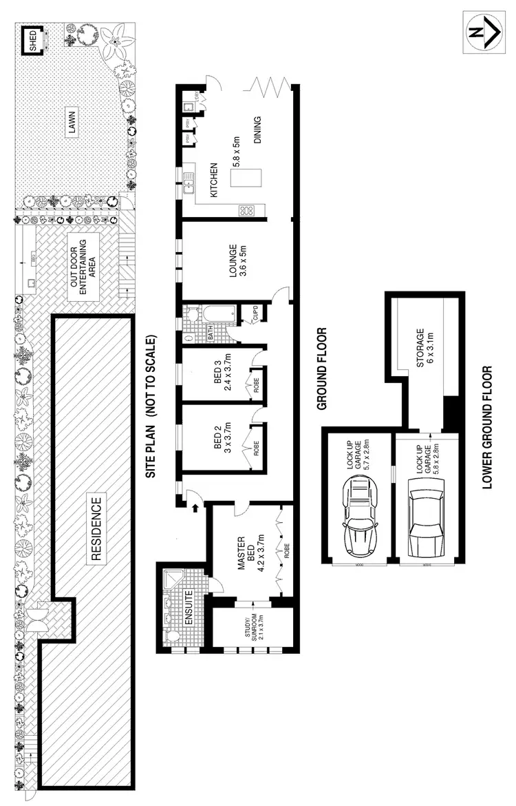 Floorplan of Homely house listing, 8A Beach Street, Clovelly NSW 2031