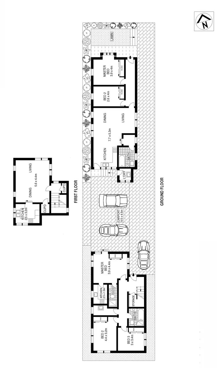 Floorplan of Homely house listing, 71 Boundary Street, Clovelly NSW 2031