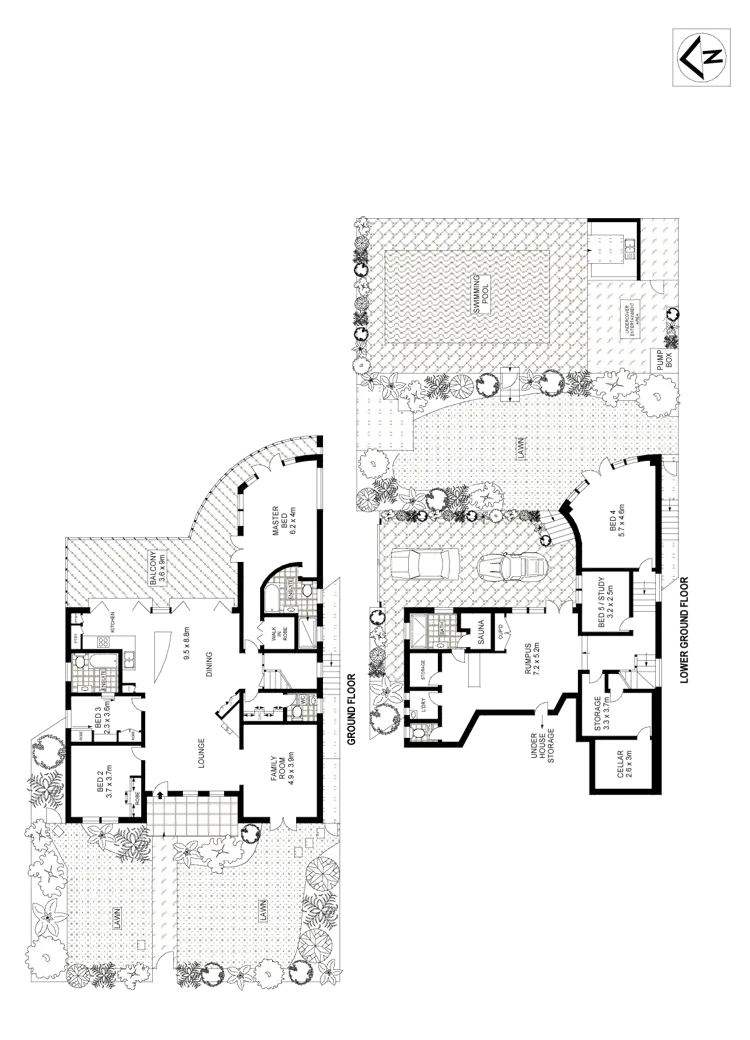 Floorplan of Homely house listing, 41 Knox Street, Clovelly NSW 2031