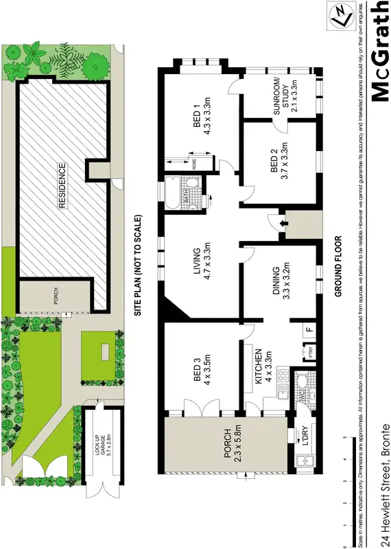 Floorplan of Homely house listing, 24 Hewlett Street, Bronte NSW 2024