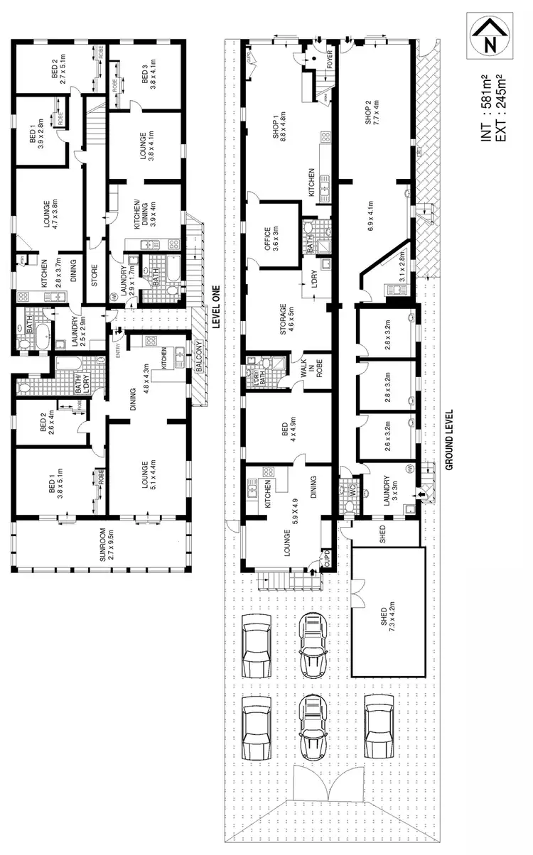 Floorplan of Homely apartment listing, 127 Macpherson Street, Bronte NSW 2024