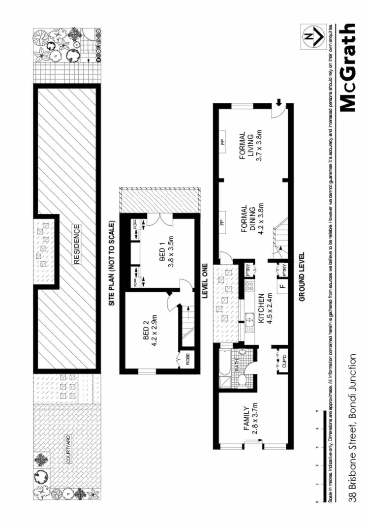 Floorplan of Homely house listing, 38 Brisbane Street, Bondi Junction NSW 2022