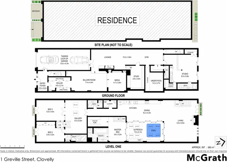 Floorplan of Homely house listing, 1 Greville Street, Clovelly NSW 2031