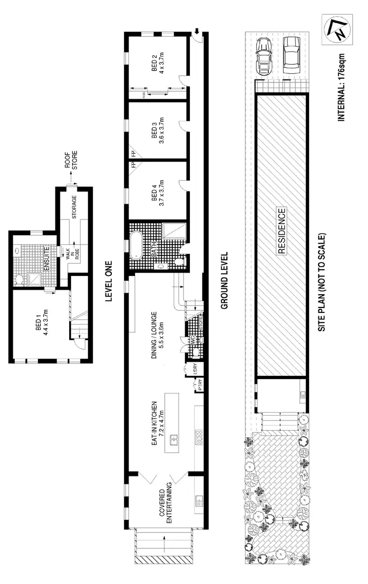 Floorplan of Homely house listing, 69 Roscoe Street, Bondi Beach NSW 2026