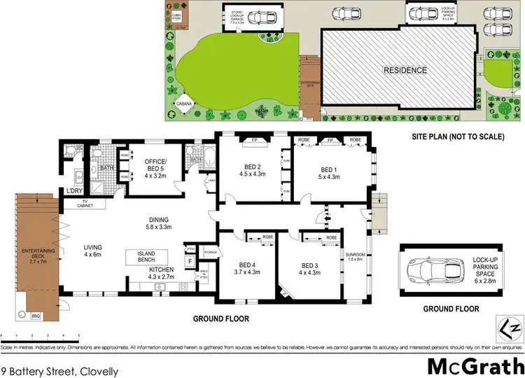 Floorplan of Homely house listing, 9 Battery Street, Clovelly NSW 2031