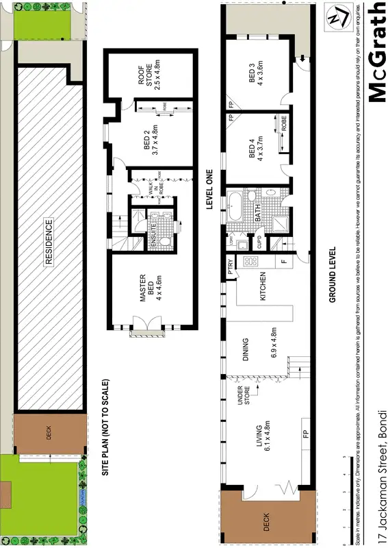 Floorplan of Homely house listing, 17 Jackaman Street, Bondi NSW 2026