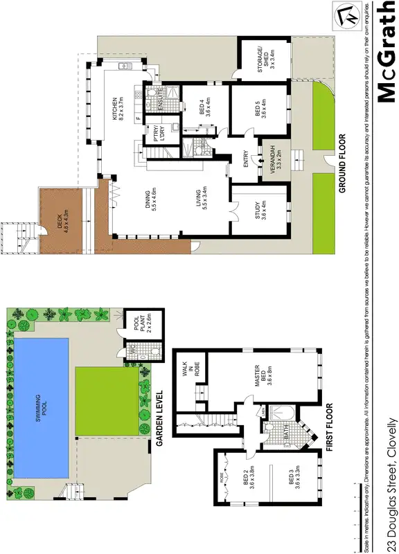 Floorplan of Homely house listing, 23 Douglas Street, Clovelly NSW 2031