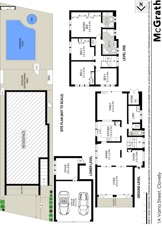 Floorplan of Homely house listing, 1a Varna Street, Clovelly NSW 2031