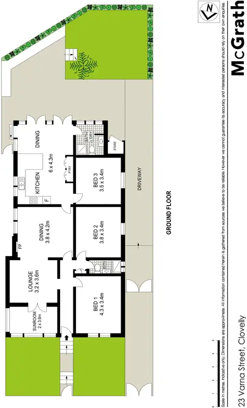 Floorplan of Homely house listing, 23 Varna Street, Clovelly NSW 2031