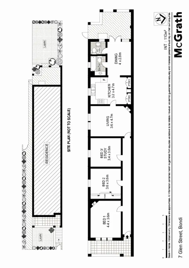 Floorplan of Homely house listing, 7 Glen Street, Bondi NSW 2026