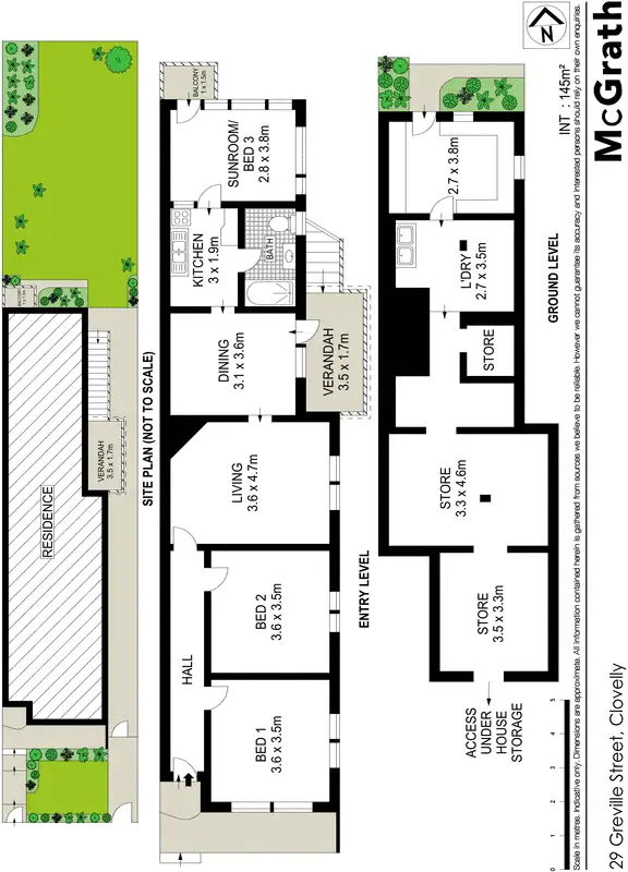 Floorplan of Homely house listing, 29 Greville Street, Clovelly NSW 2031