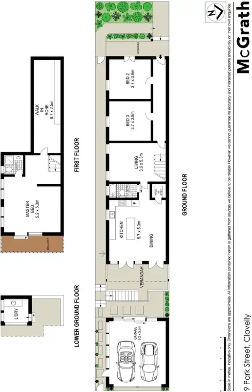 Floorplan of Homely house listing, 9 Park Street, Clovelly NSW 2031