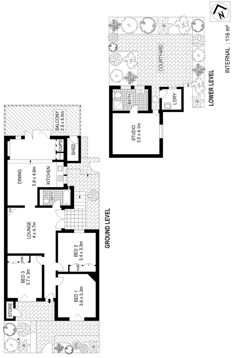 Floorplan of Homely house listing, 27 Edward Street, Bondi NSW 2026