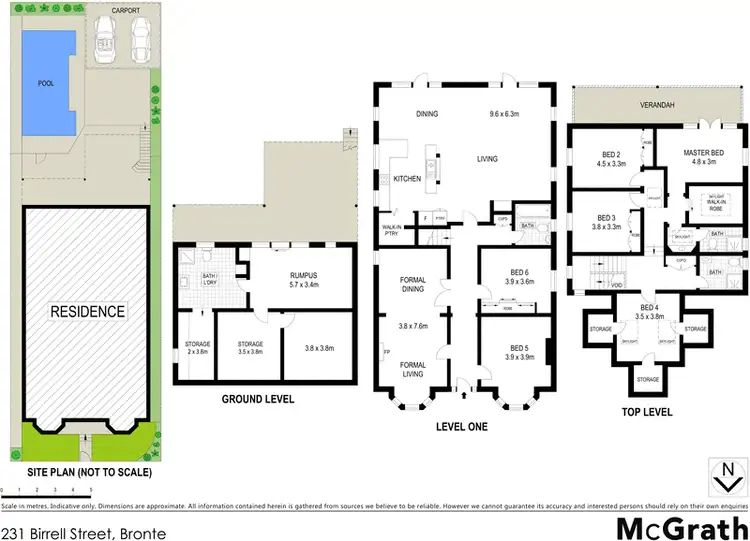 Floorplan of Homely house listing, 231 Birrell Street, Bronte NSW 2024