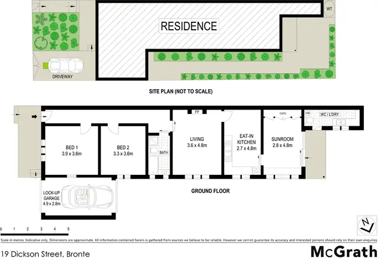 Floorplan of Homely house listing, 19 Dickson Street, Bronte NSW 2024