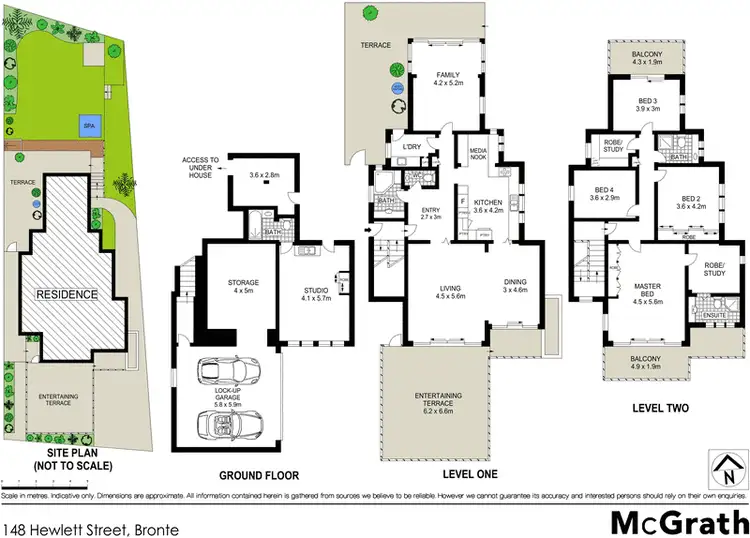Floorplan of Homely house listing, 148 Hewlett Street, Bronte NSW 2024