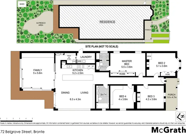 Floorplan of Homely house listing, 72 Belgrave Street, Bronte NSW 2024
