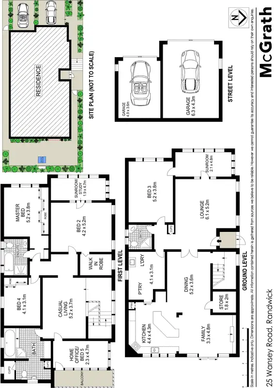 Floorplan of Homely house listing, 25 Wansey Road, Randwick NSW 2031