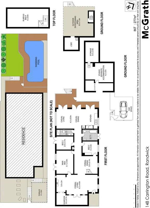 Floorplan of Homely house listing, 148 Carrington Road, Randwick NSW 2031