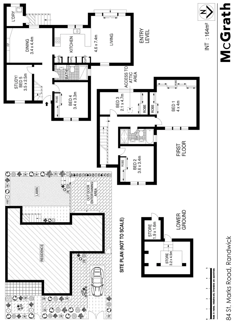 Floorplan of Homely house listing, 84 St Marks Road, Randwick NSW 2031
