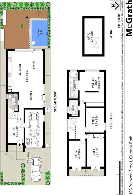 Floorplan of Homely house listing, 103 Ruthven Street, Bondi Junction NSW 2022