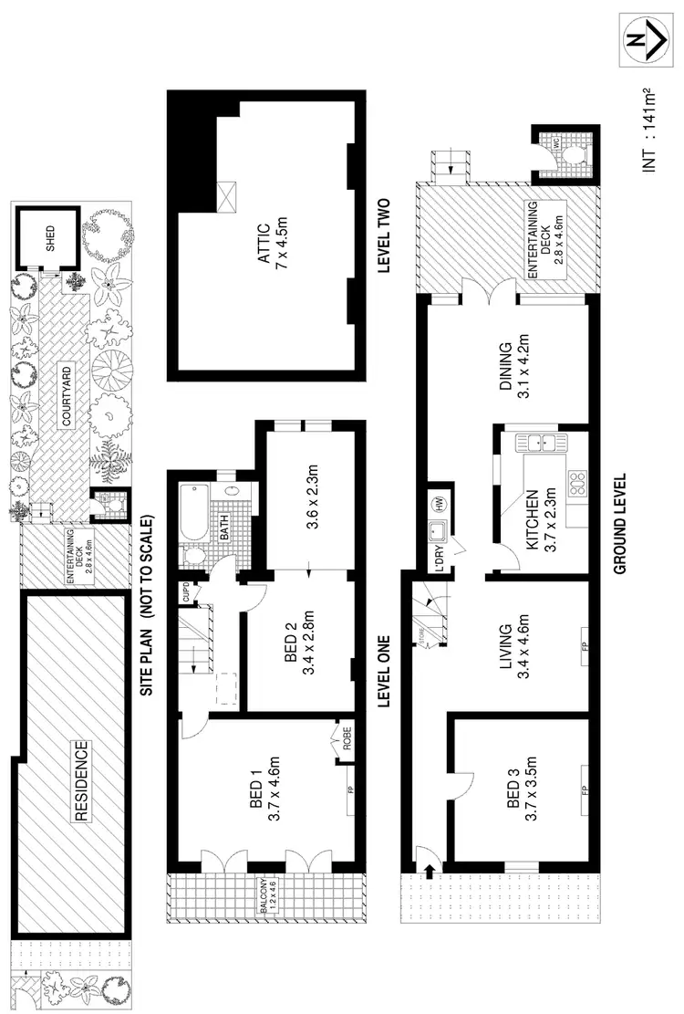 Floorplan of Homely house listing, 103 Carrington Road, Queens Park NSW 2022