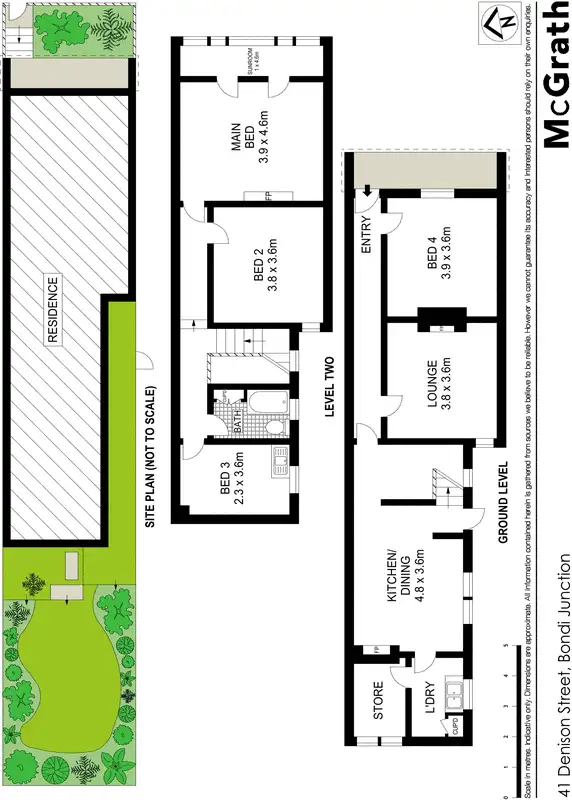 Floorplan of Homely house listing, 41 Denison Street, Bondi Junction NSW 2022