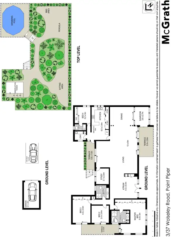 Floorplan of Homely apartment listing, 3/37 Wolseley Road, Point Piper NSW 2027